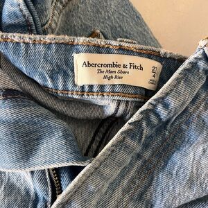 Abercrombie & Fitch Light Blue Jean Shorts